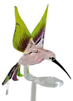 Preview: Orchideenstab - Kolibri (normale Ausführung, rosa-lila-grün)